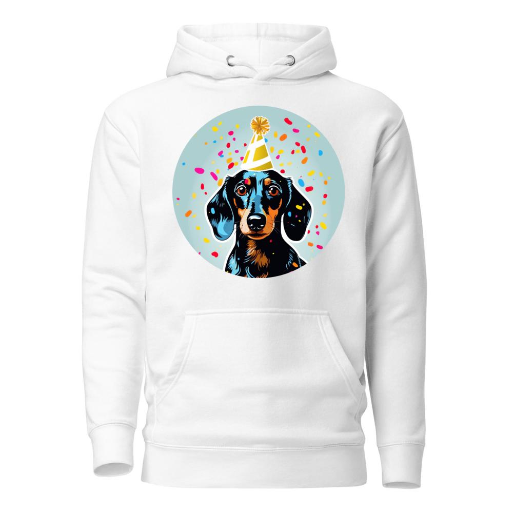 PugMug Custom Black Dachshund Hoodie