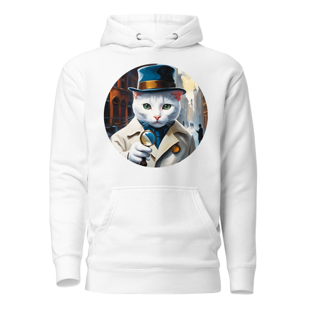 PugMug Custom White Exotic Cat Hoodie