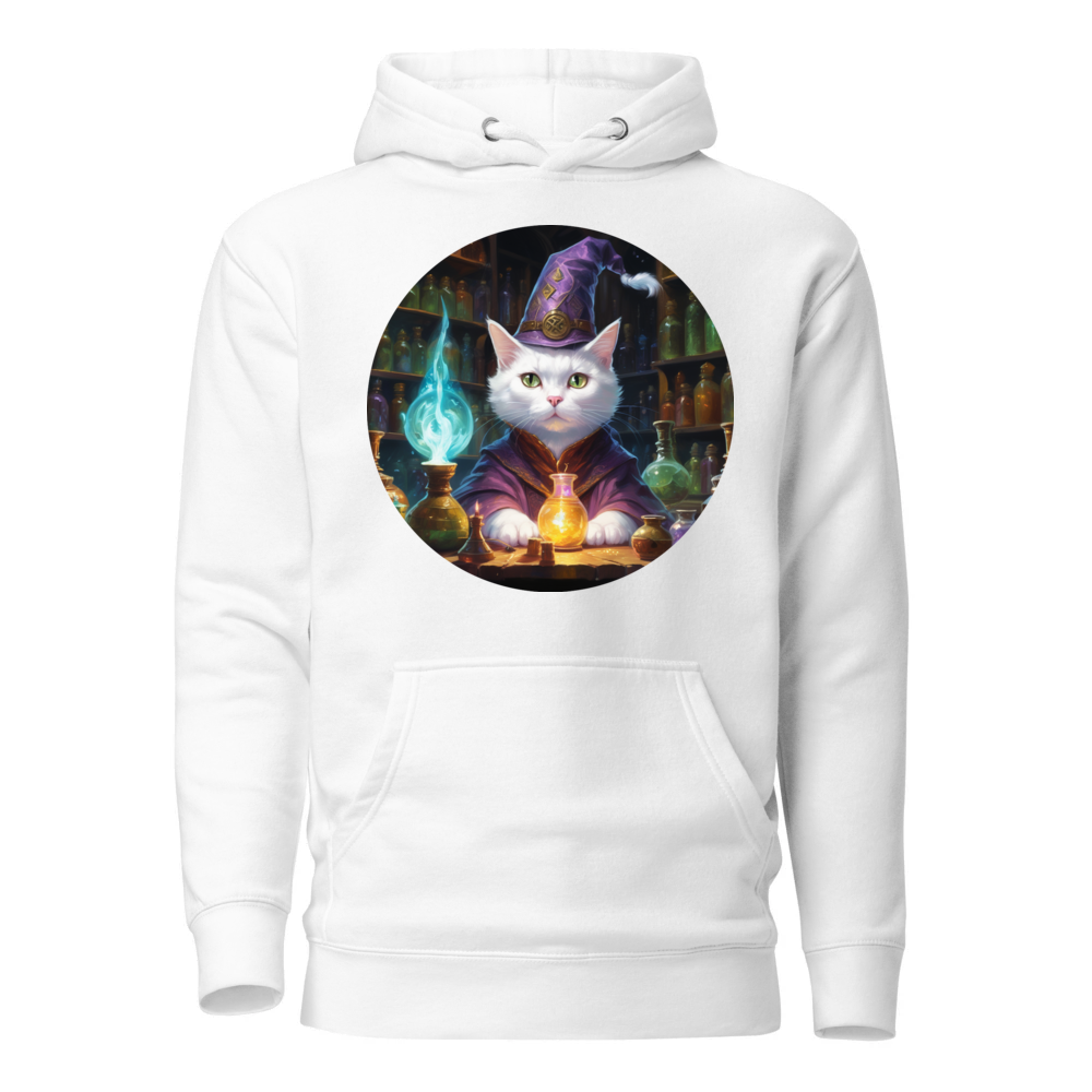 PugMug Custom White American Shorthair Cat Hoodie