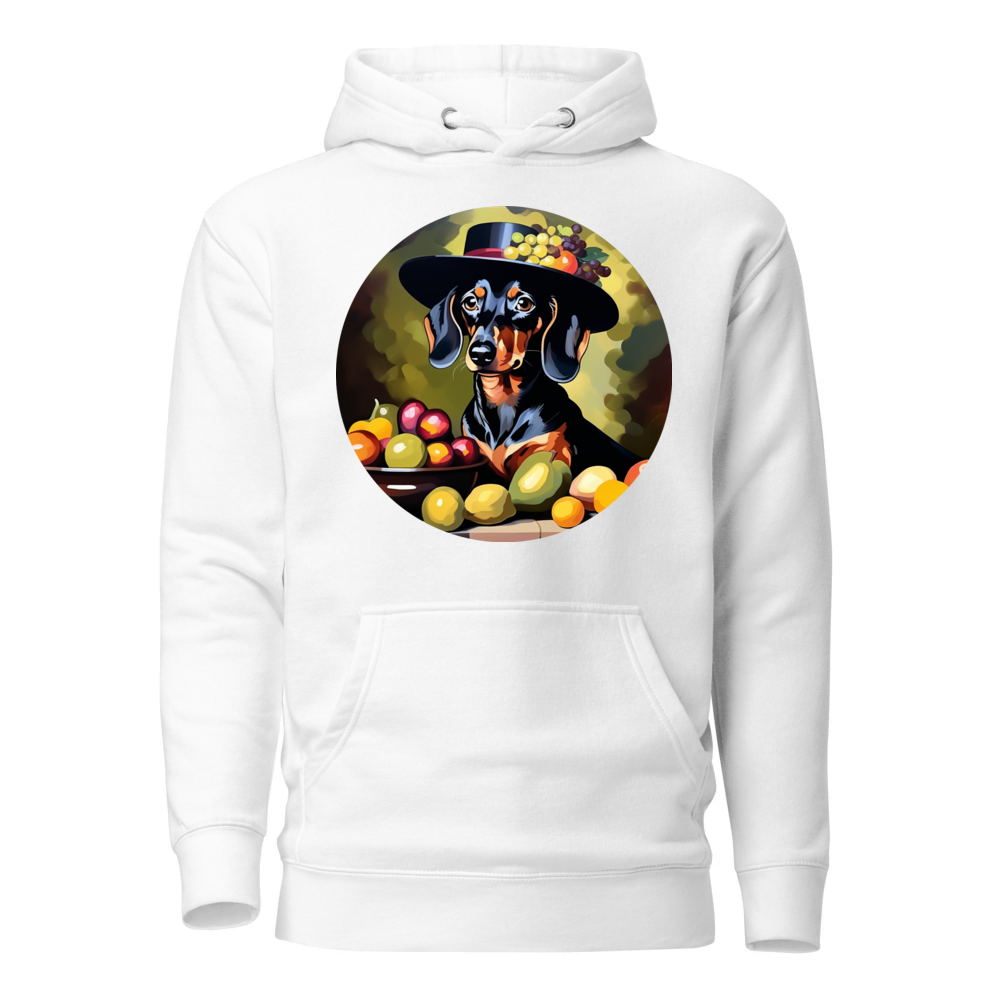 PugMug Custom Black Dachshund Hoodie