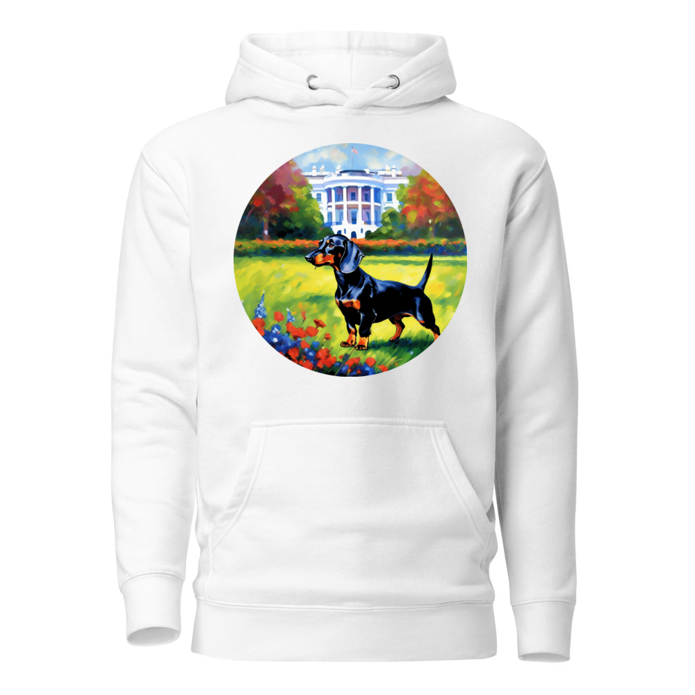 PugMug Custom Black Dachshund Hoodie