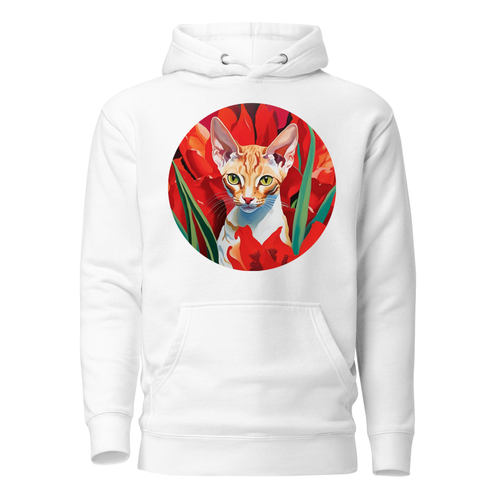 PugMug Custom Tabby Devon Rex Cat Hoodie