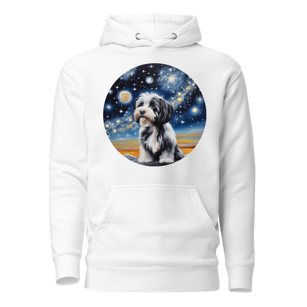 PugMug Custom Black-and-white Havanese Dog Hoodie