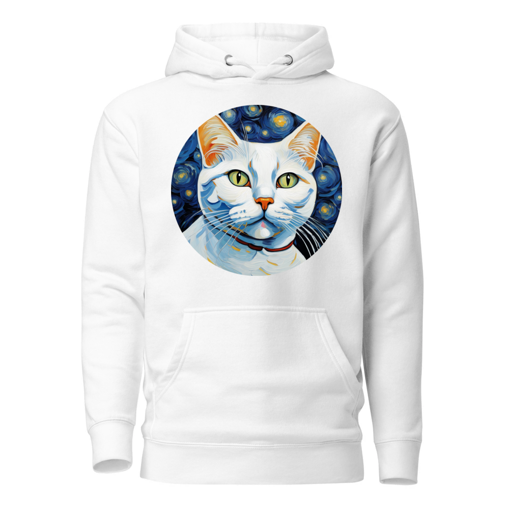 PugMug Custom White American Shorthair Cat Hoodie