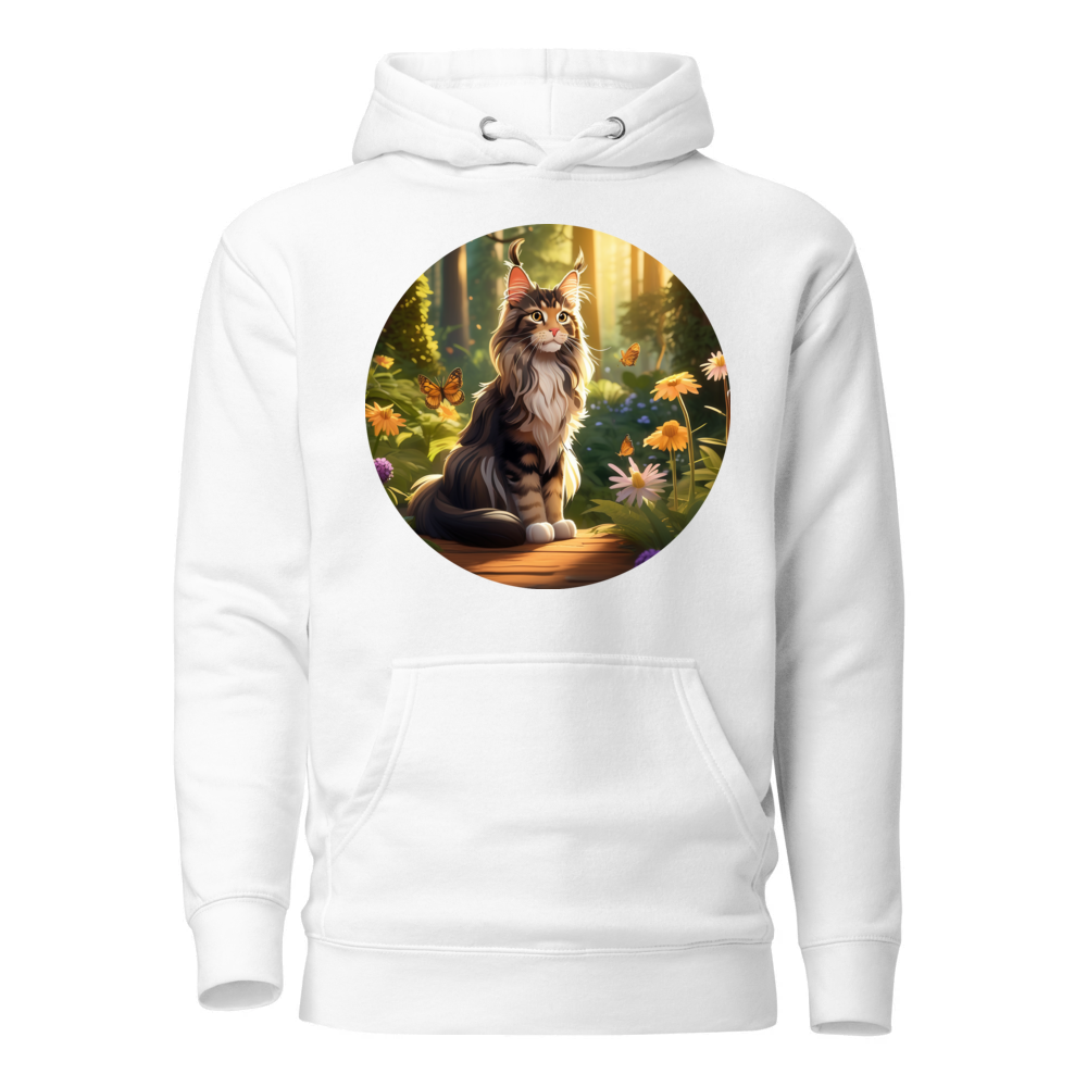 PugMug Custom Tabby Maine Coon Cat Hoodie