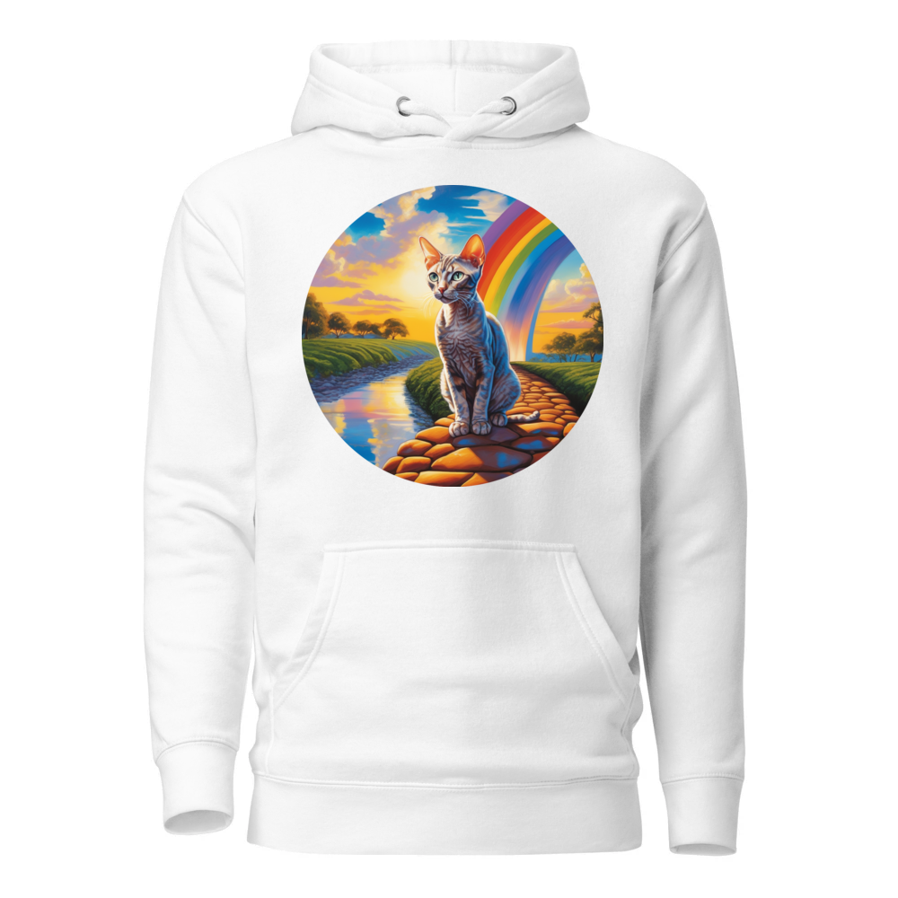 PugMug Custom Tabby Devon Rex Cat Hoodie