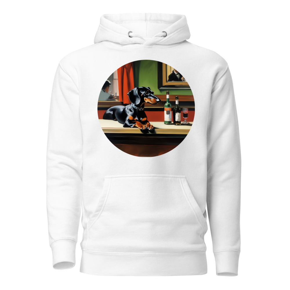 PugMug Custom Black Dachshund Hoodie