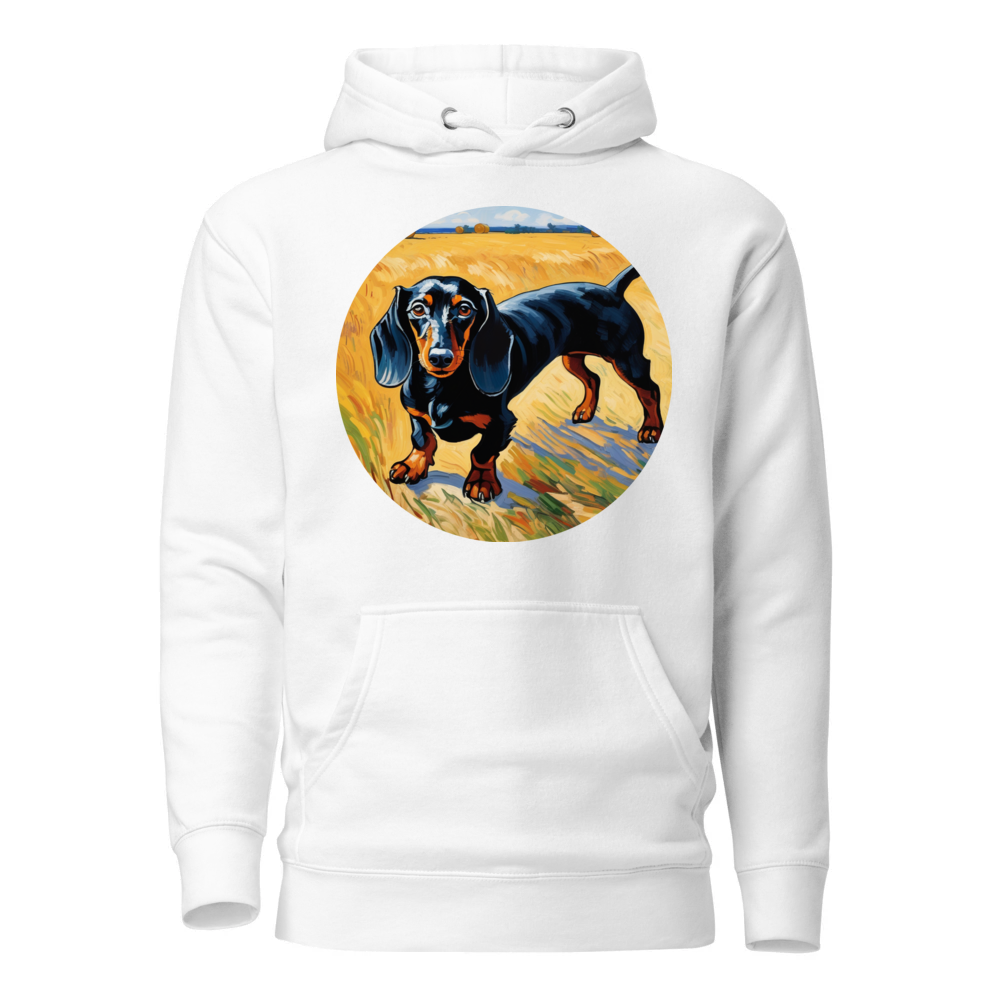 PugMug Custom Black Dachshund Hoodie