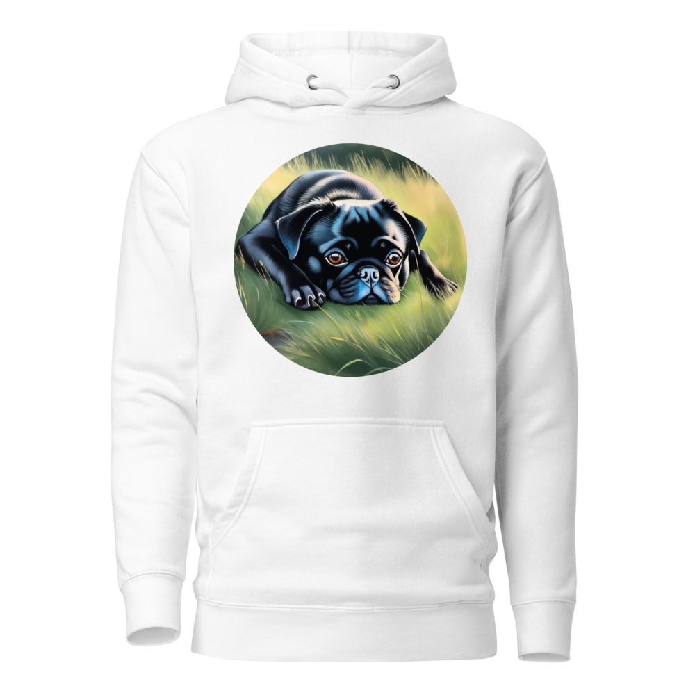 PugMug Custom Black Pug Hoodie