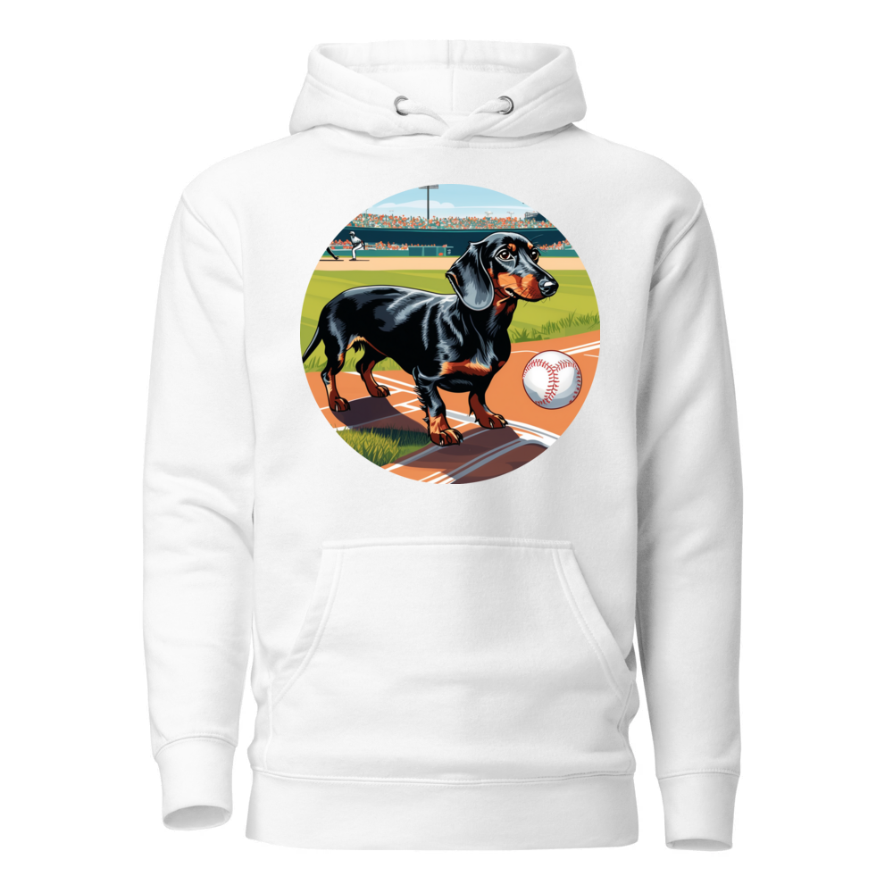 PugMug Custom Black Dachshund Hoodie