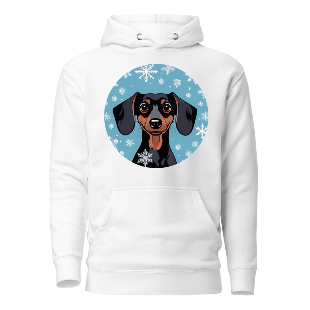 PugMug Custom Black Dachshund Hoodie