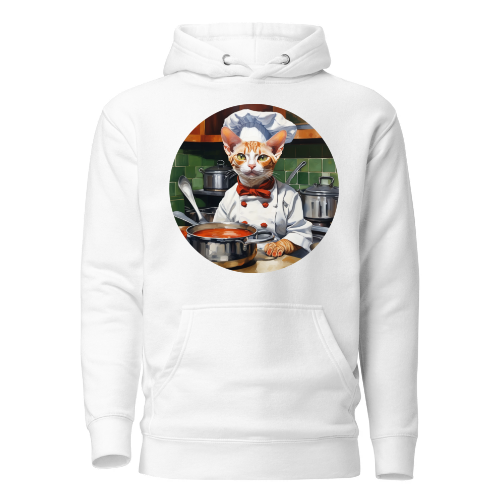 PugMug Custom Tabby Devon Rex Cat Hoodie