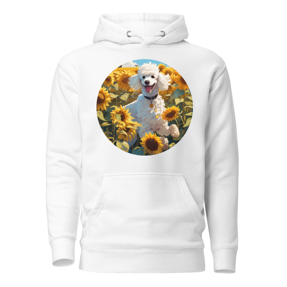 PugMug Custom White Poodle Hoodie