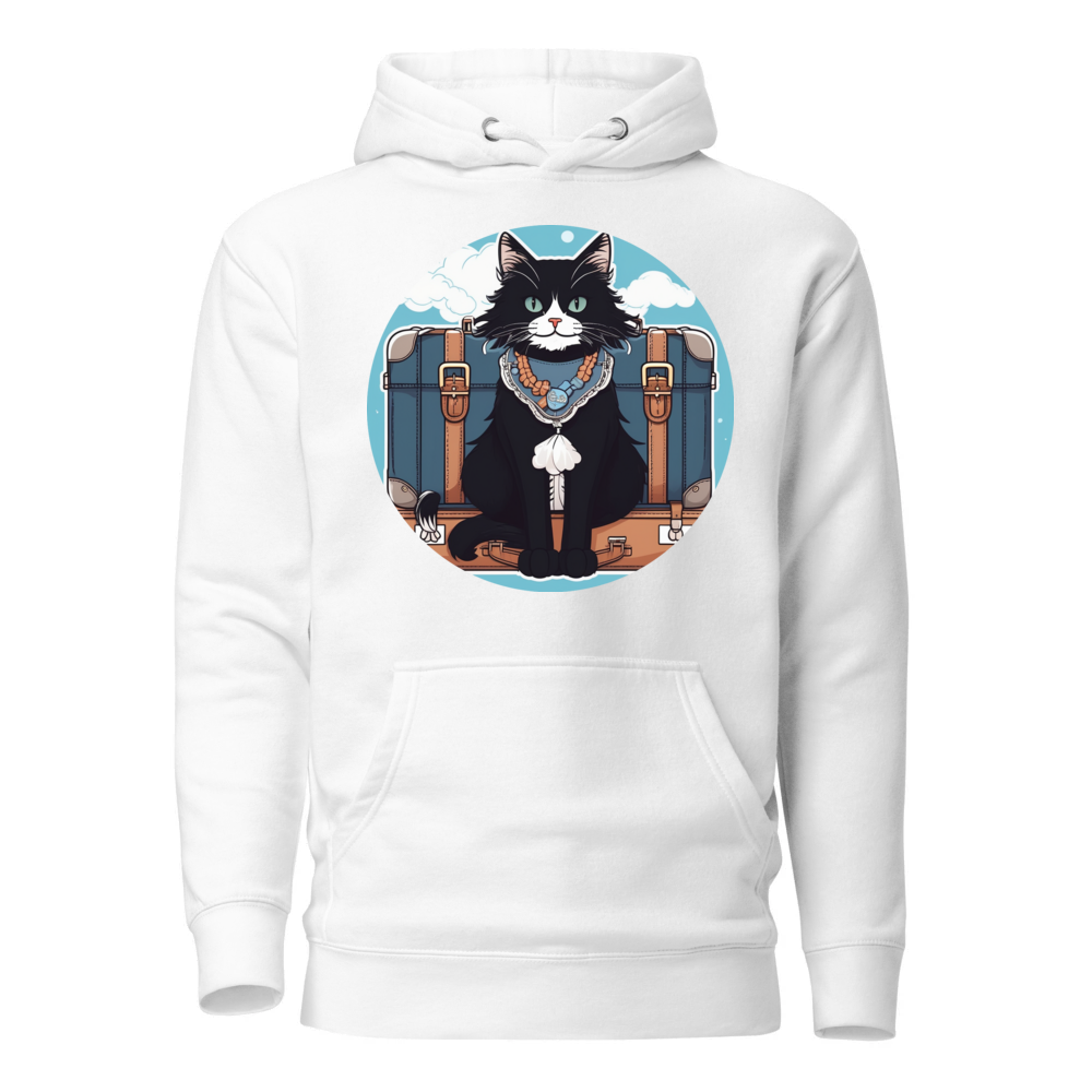 PugMug Custom Black Maine Coon Cat Hoodie
