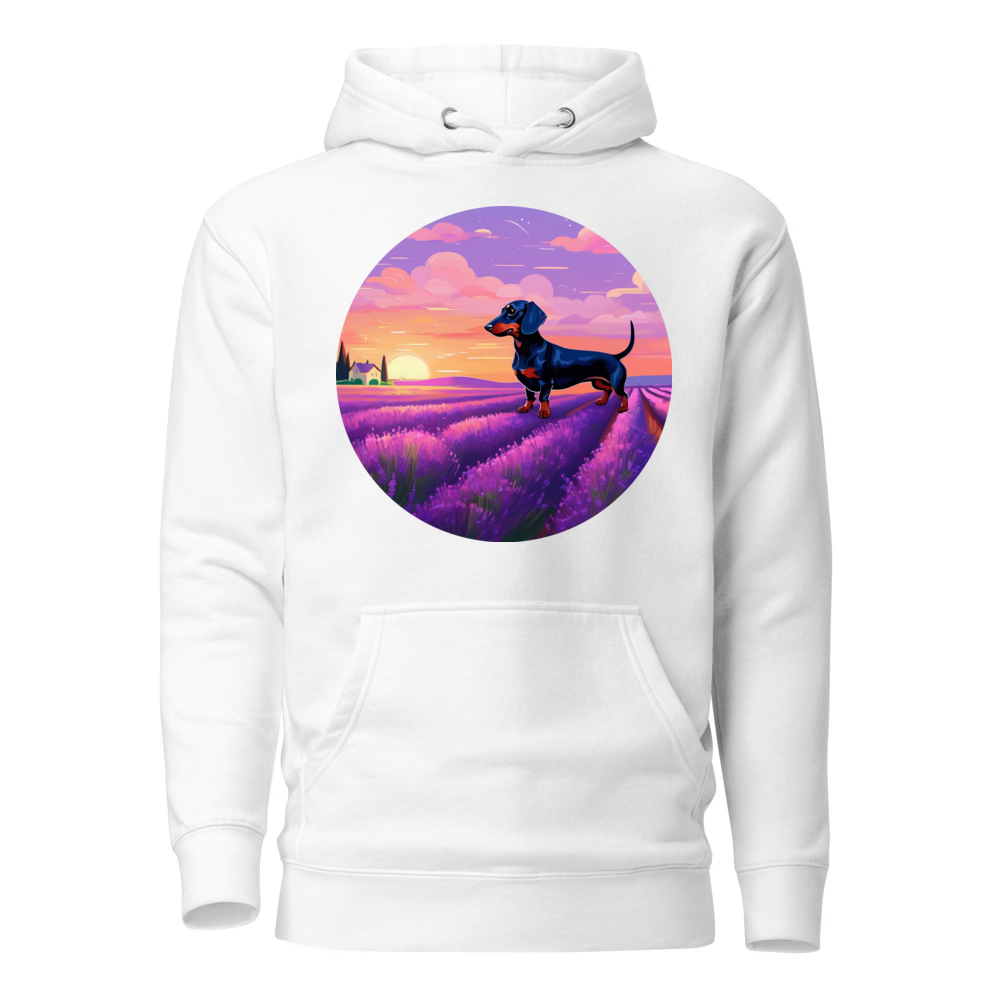 PugMug Custom Black Dachshund Hoodie