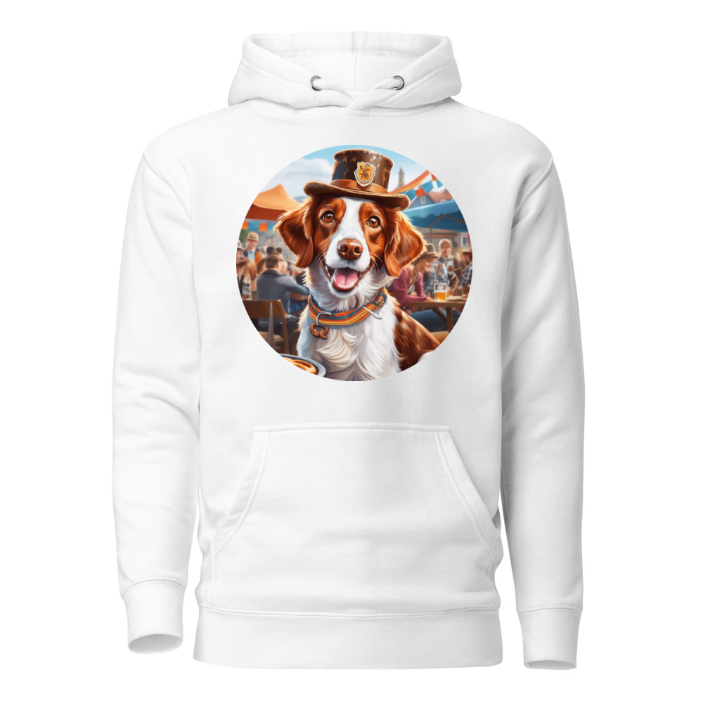 PugMug Custom Brittany Dog Hoodie