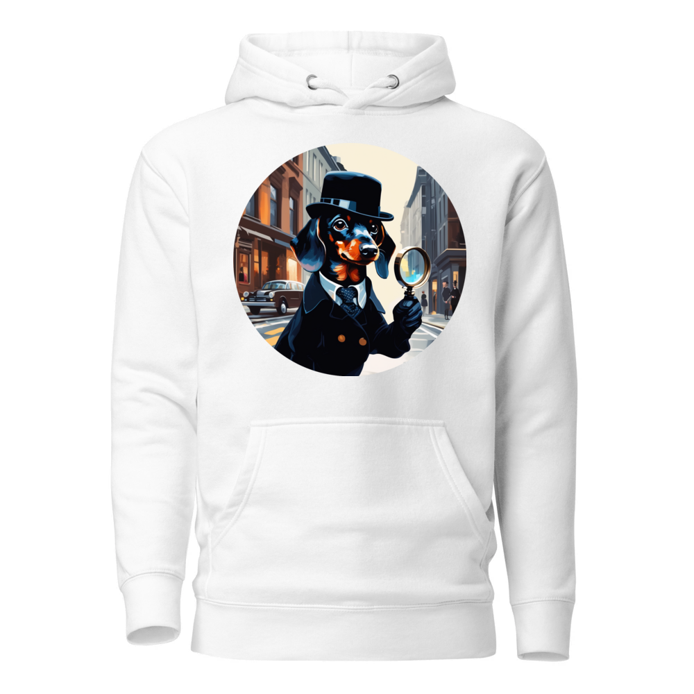 PugMug Custom Black Dachshund Hoodie