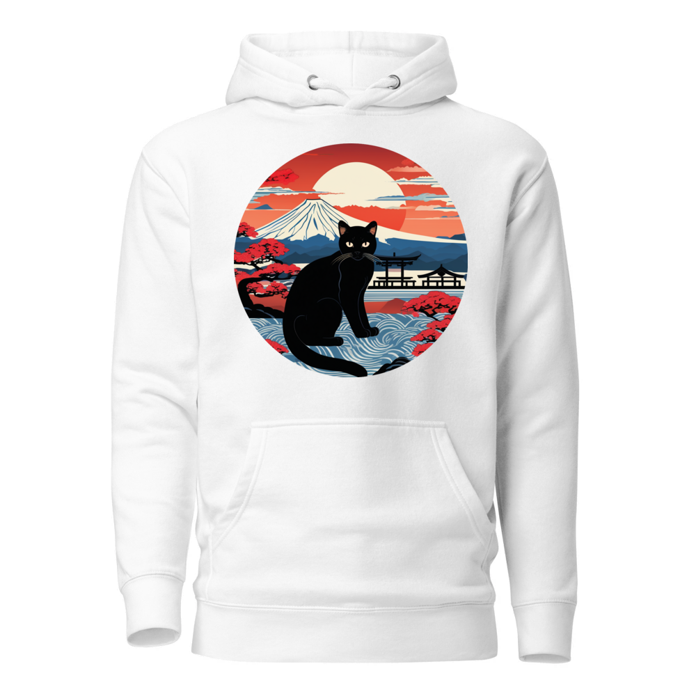 PugMug Custom Black Exotic Cat Hoodie