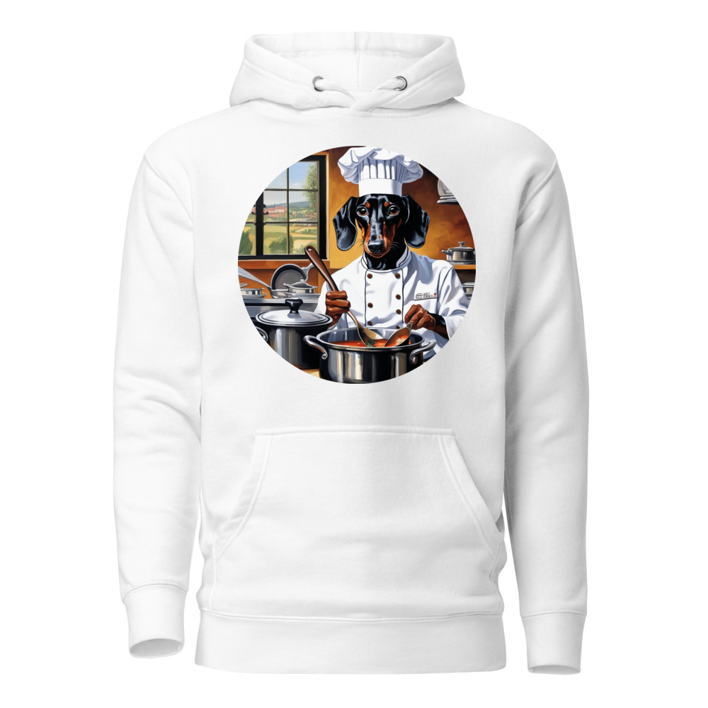 PugMug Custom Black Dachshund Hoodie