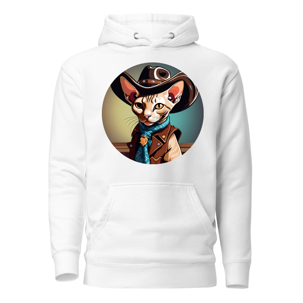 PugMug Custom Tabby Sphynx Cat Hoodie