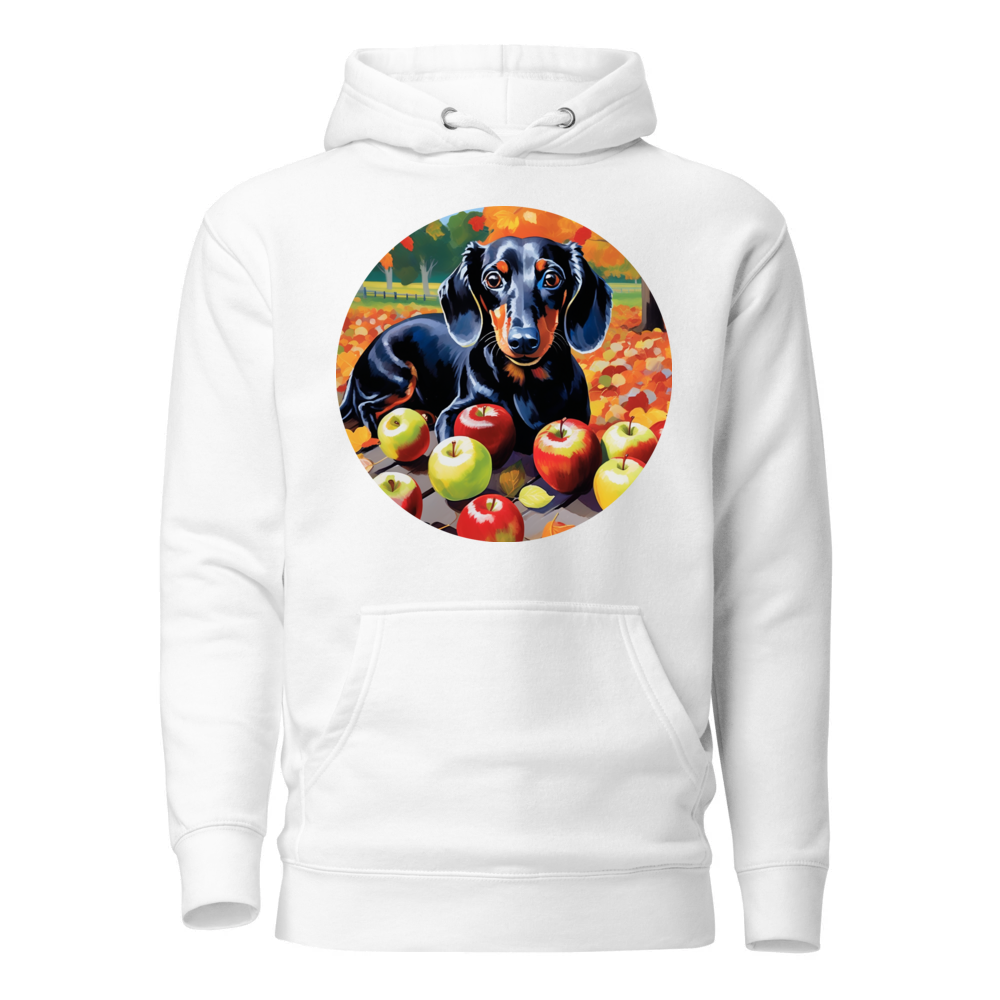 PugMug Custom Black Dachshund Hoodie