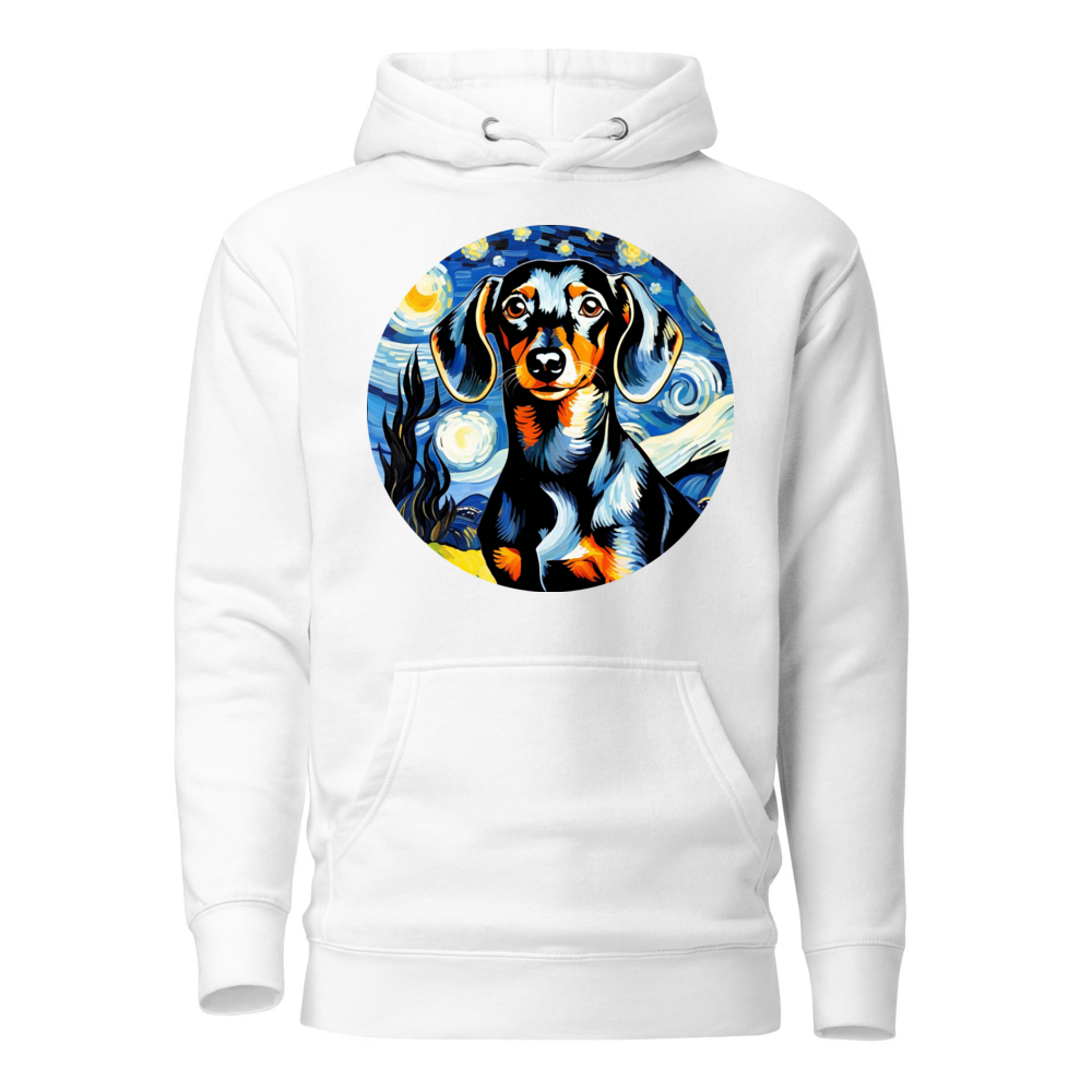 PugMug Custom Black Dachshund Hoodie