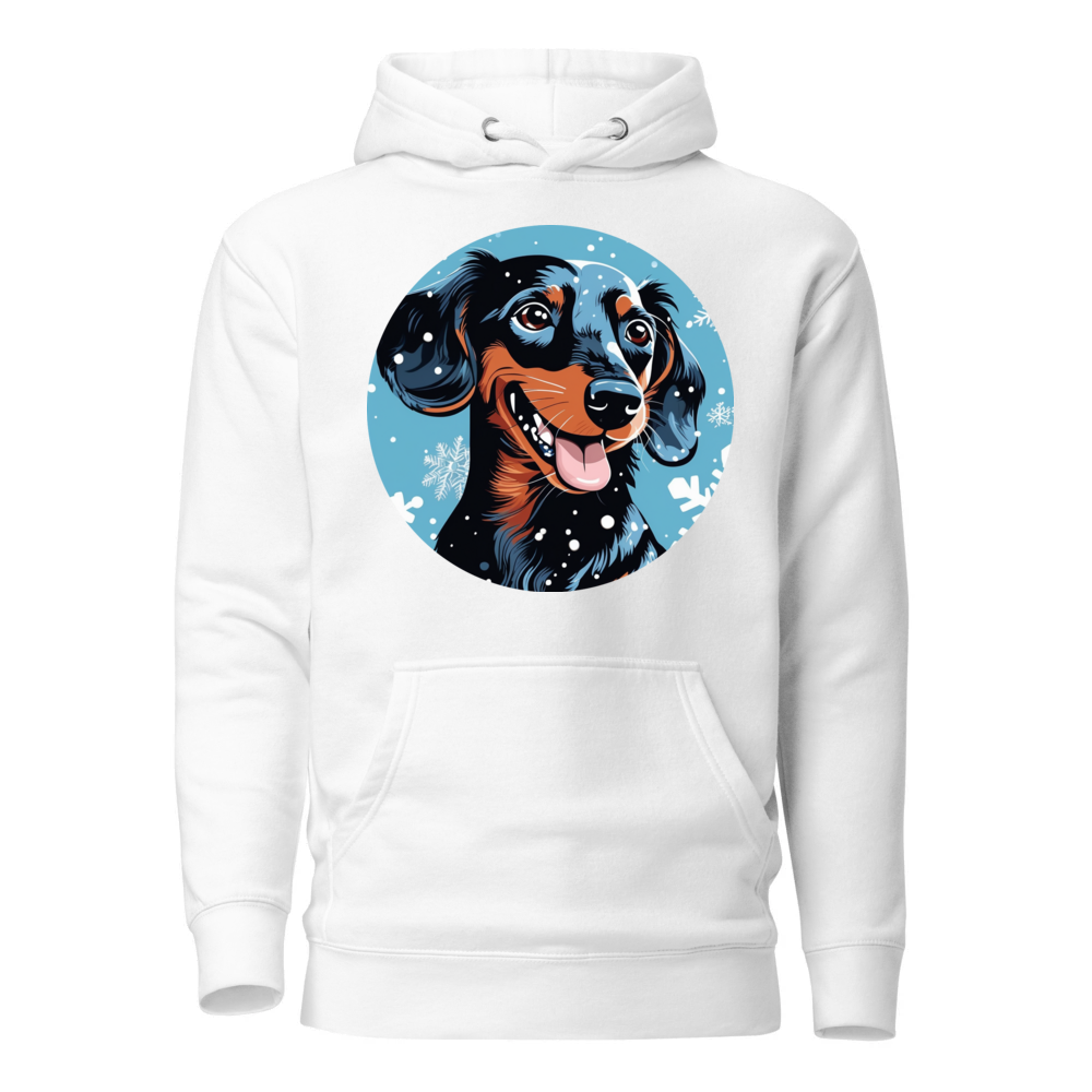 PugMug Custom Black Dachshund Hoodie