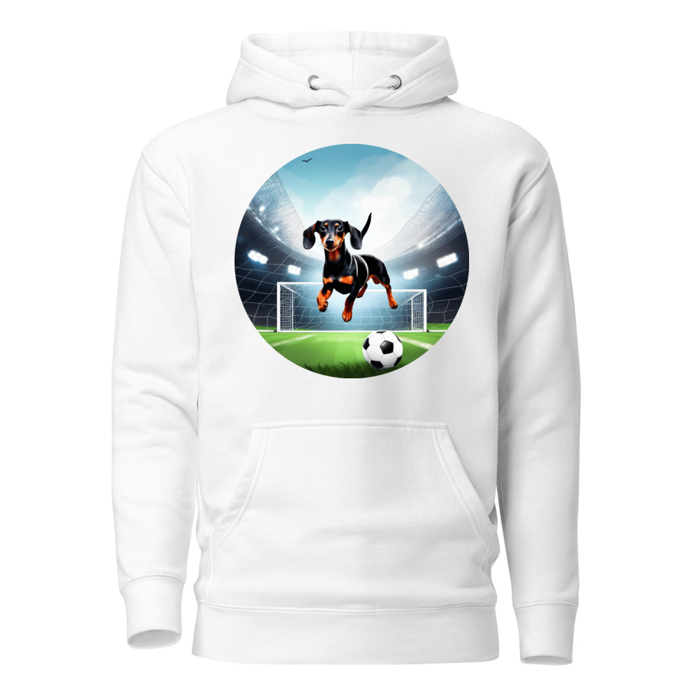 PugMug Custom Black Dachshund Hoodie