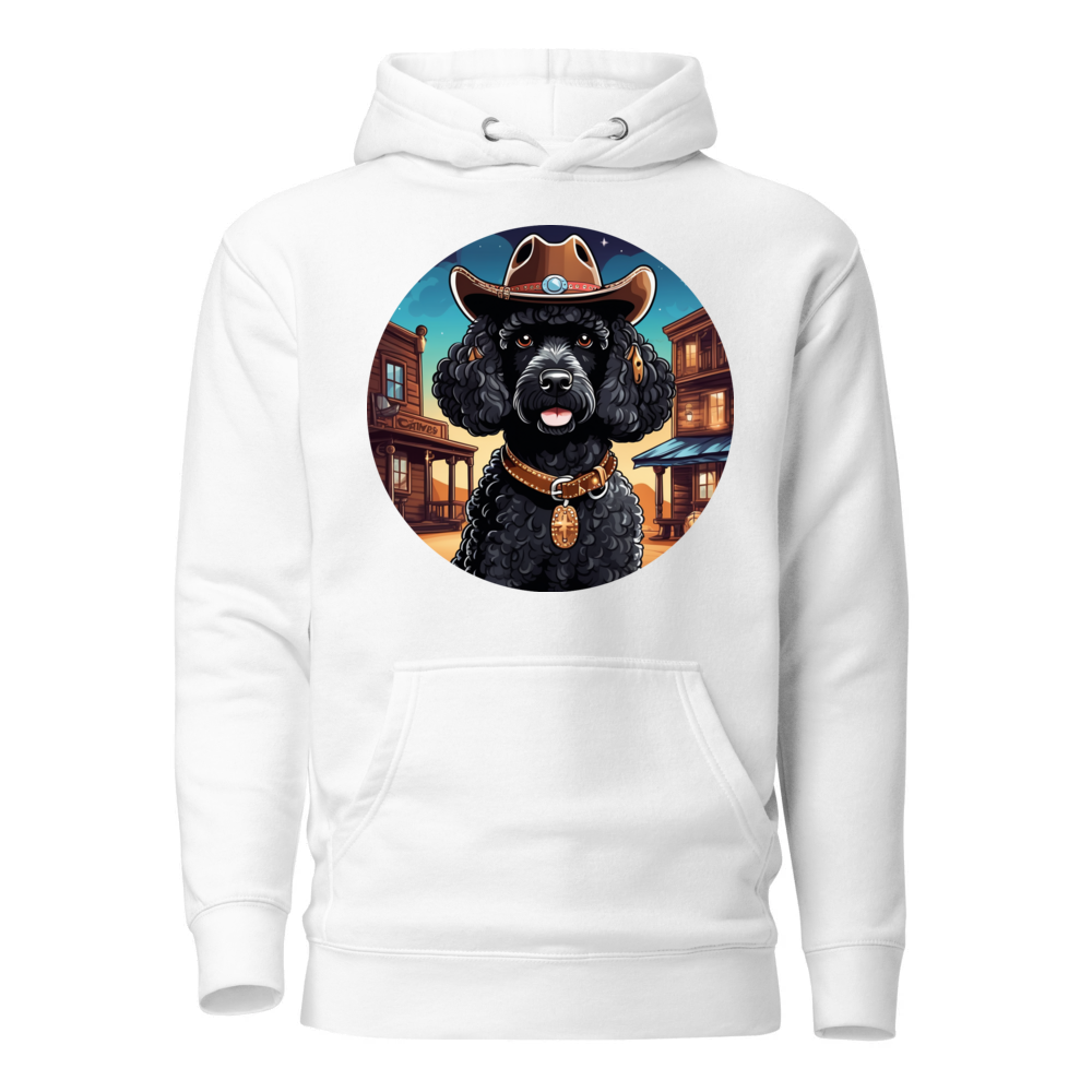 PugMug Custom Black Poodle Hoodie