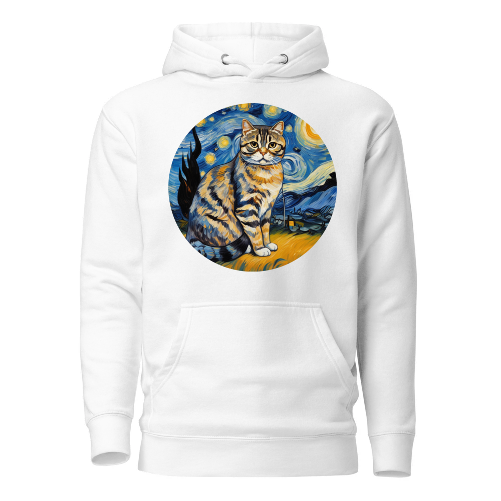 PugMug Custom Tabby Scottish Fold Cat Hoodie