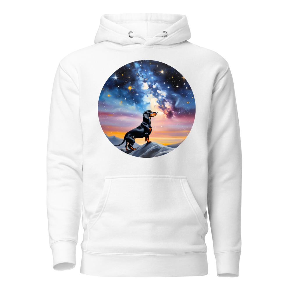 PugMug Custom Black Dachshund Hoodie