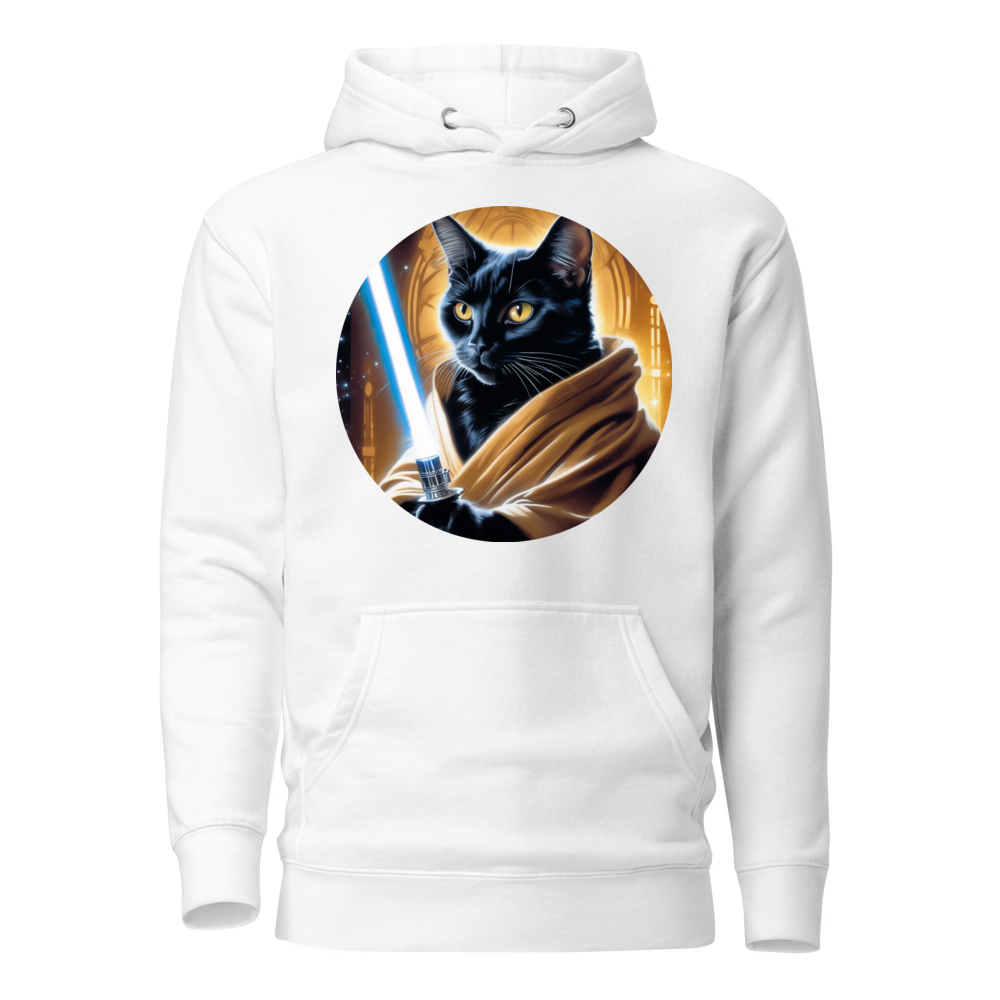 PugMug Custom Black Companion Cat Hoodie