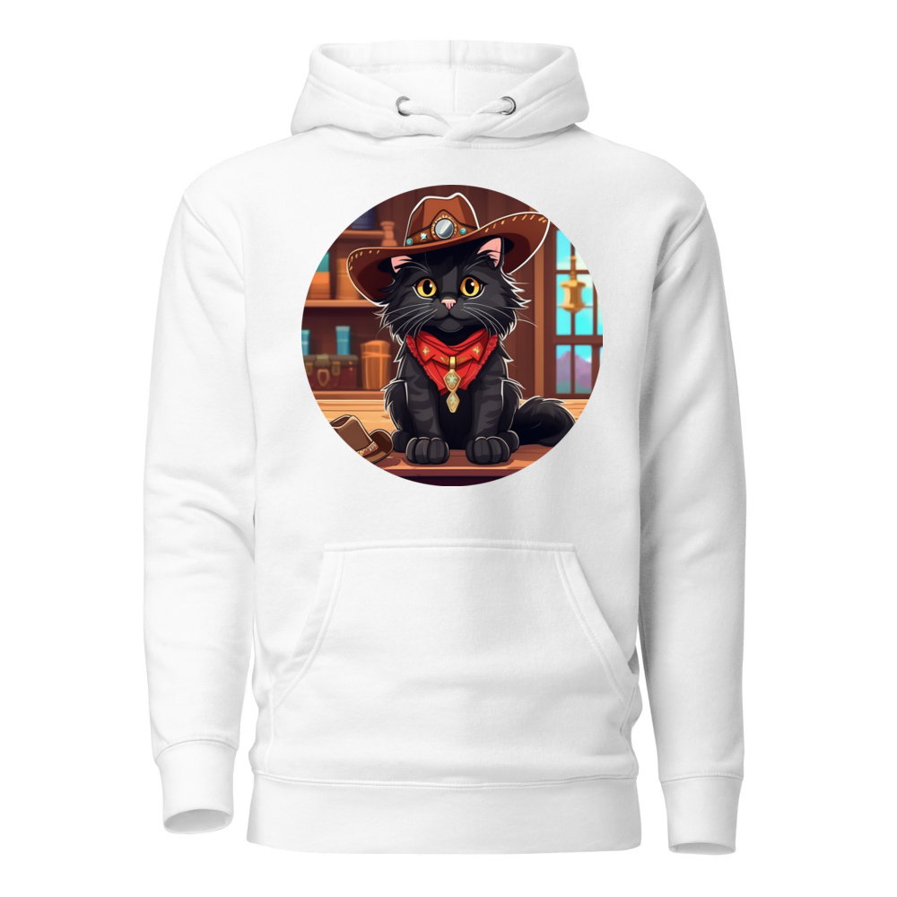 PugMug Custom Black Maine Coon Cat Hoodie