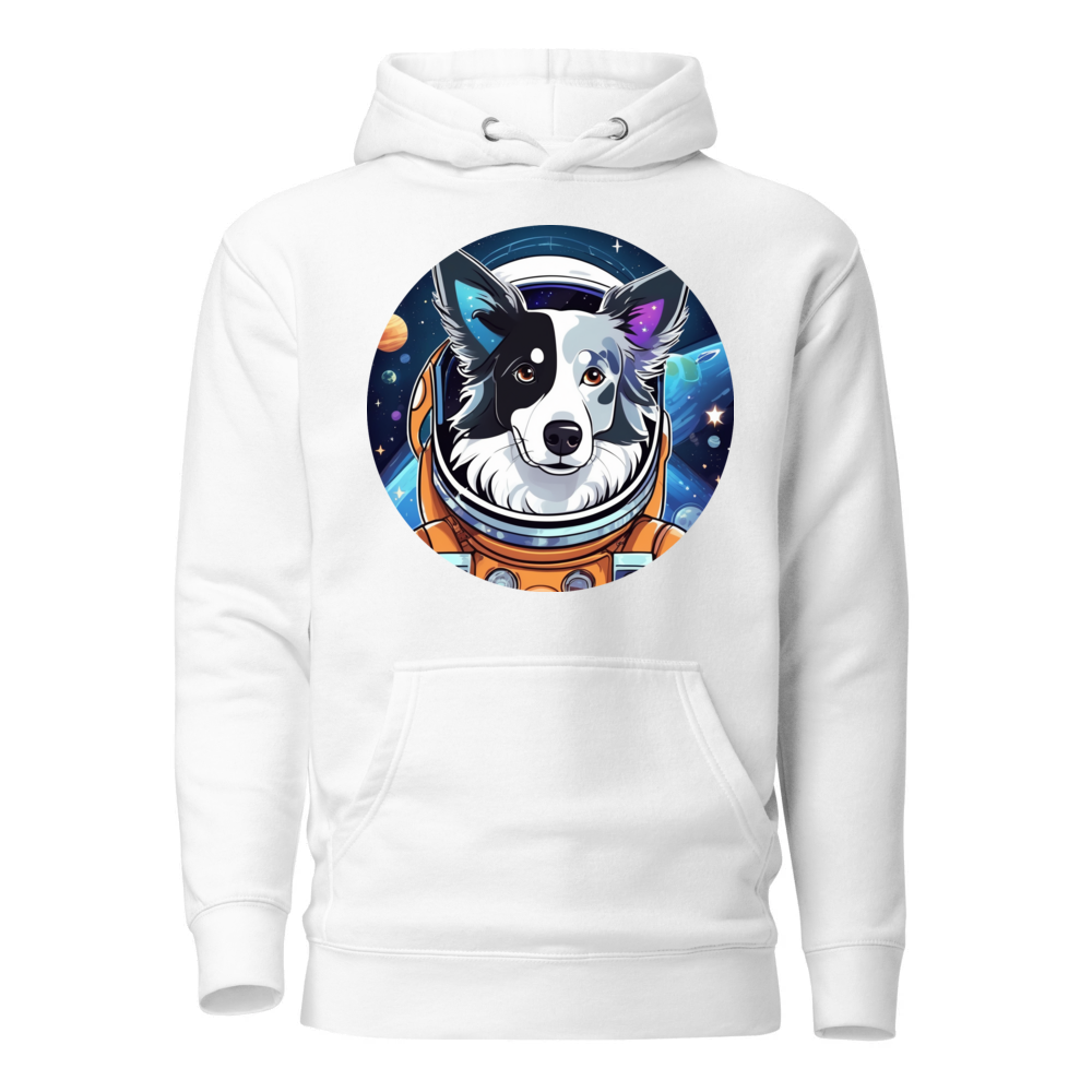 PugMug Custom Blue Merle Border Collie Hoodie