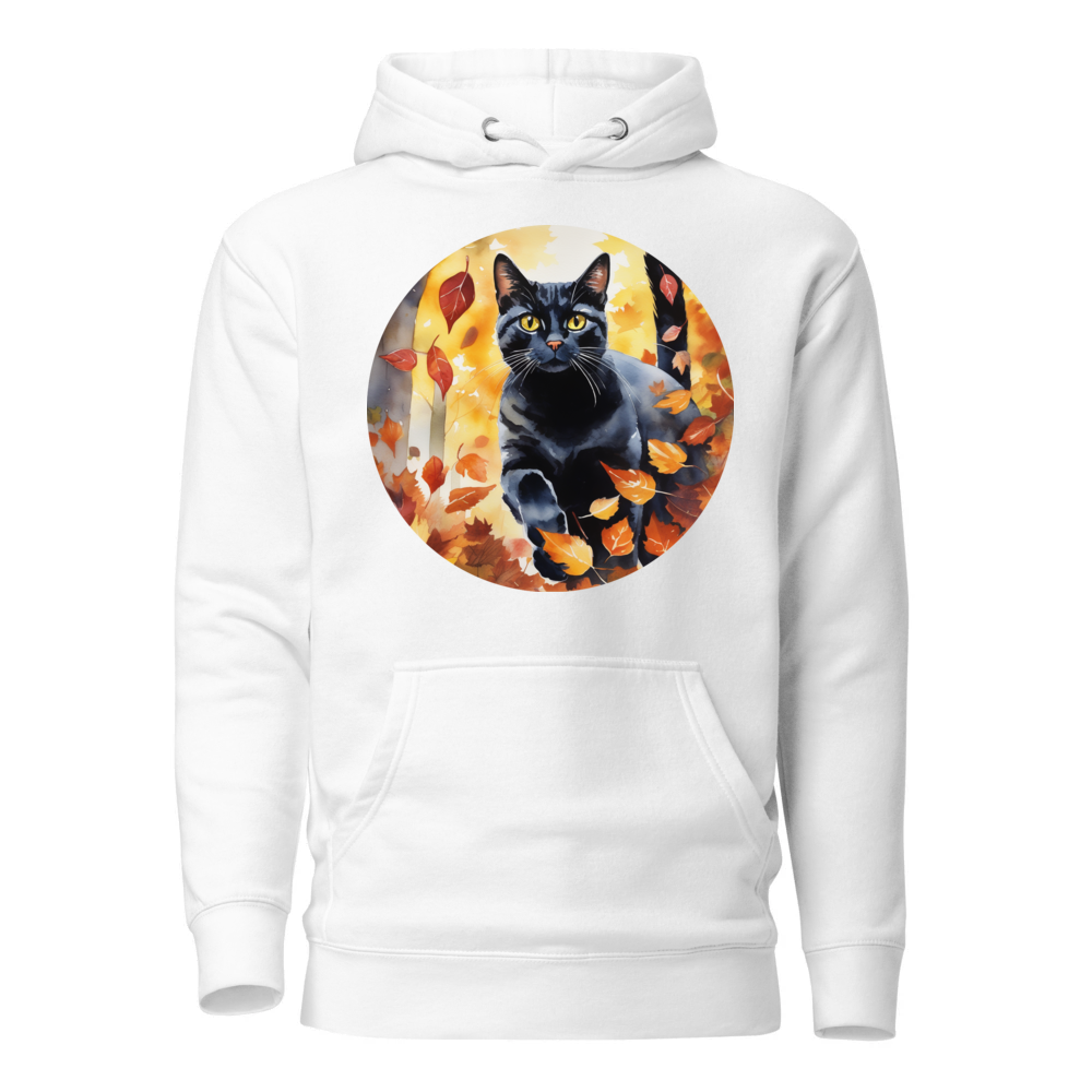 PugMug Custom Black American Shorthair Cat Hoodie
