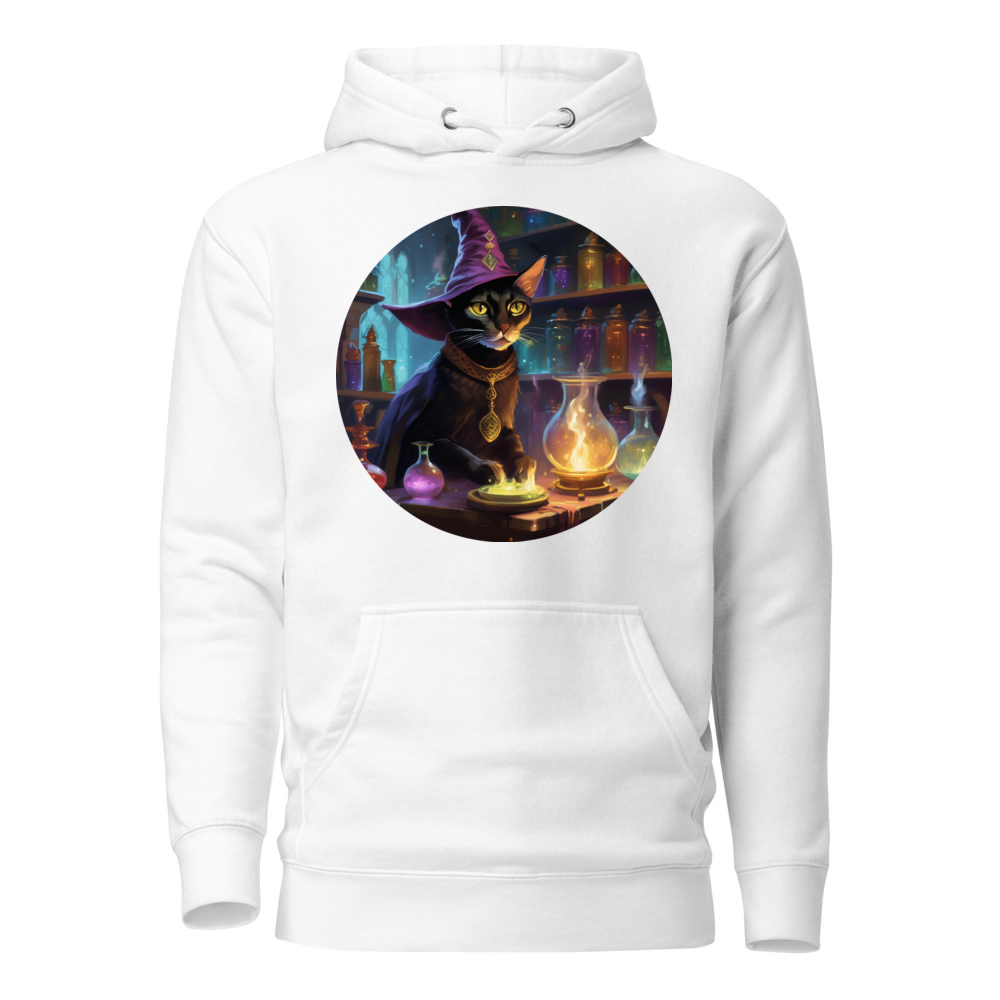 PugMug Custom Black Abyssinian Cat Hoodie