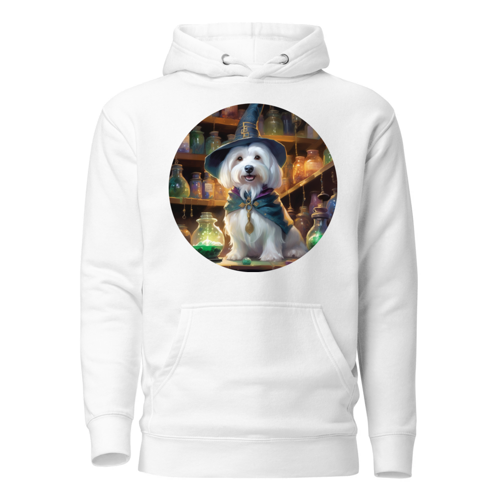 PugMug Custom White Havanese Dog Hoodie