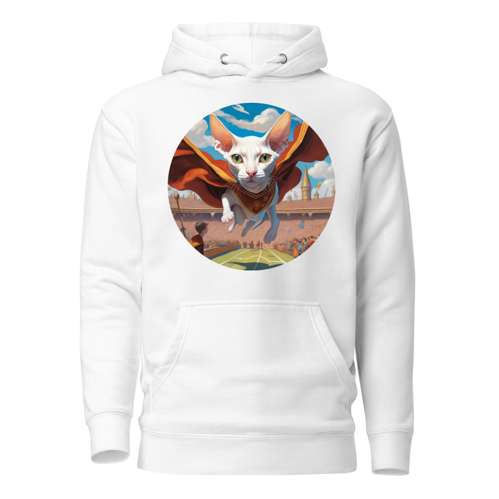 PugMug Custom White Sphynx Cat Hoodie