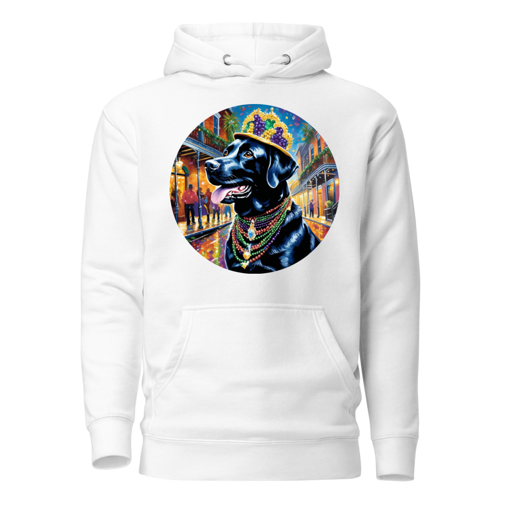 PugMug Custom Black Labrador Retriever Hoodie