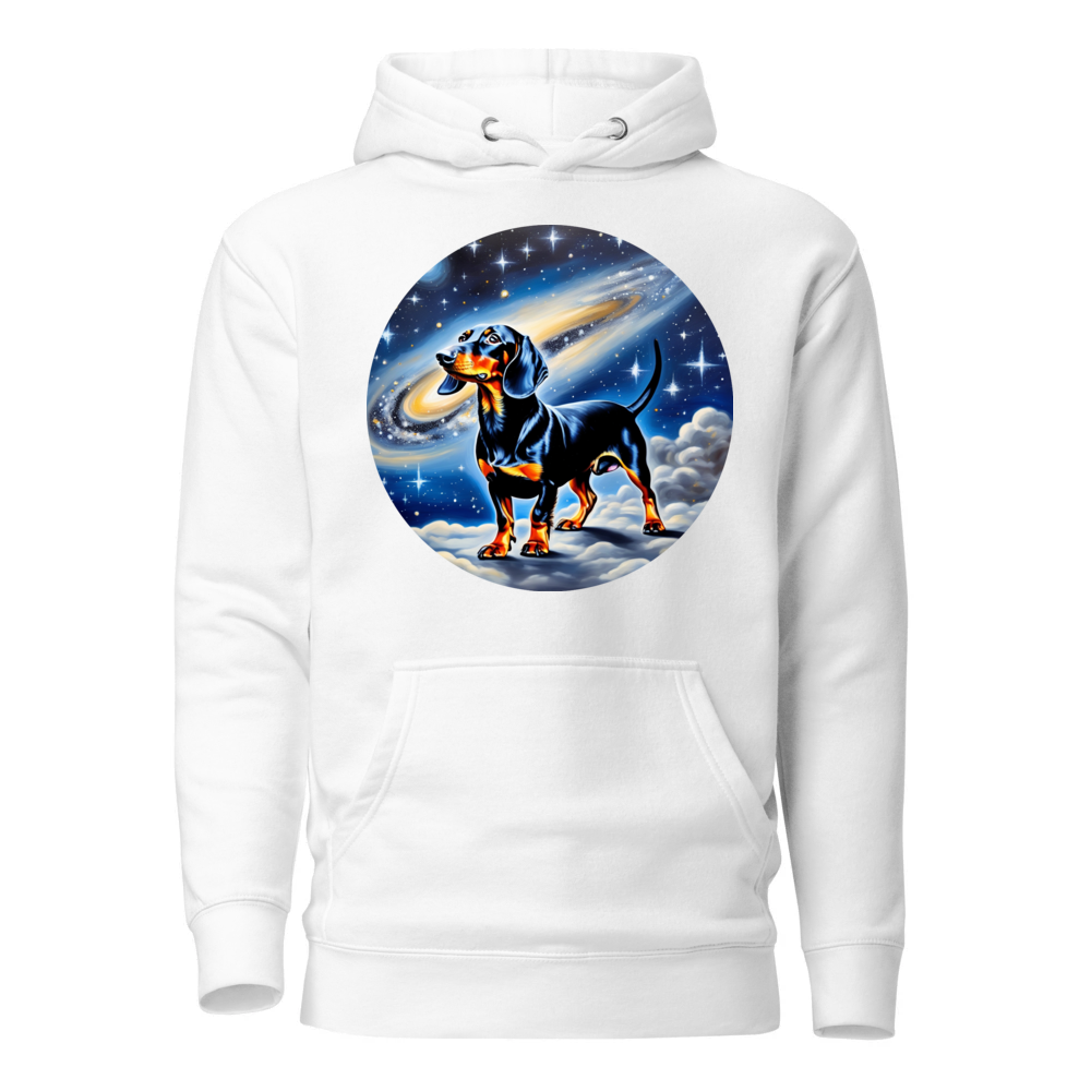 PugMug Custom Black Dachshund Hoodie
