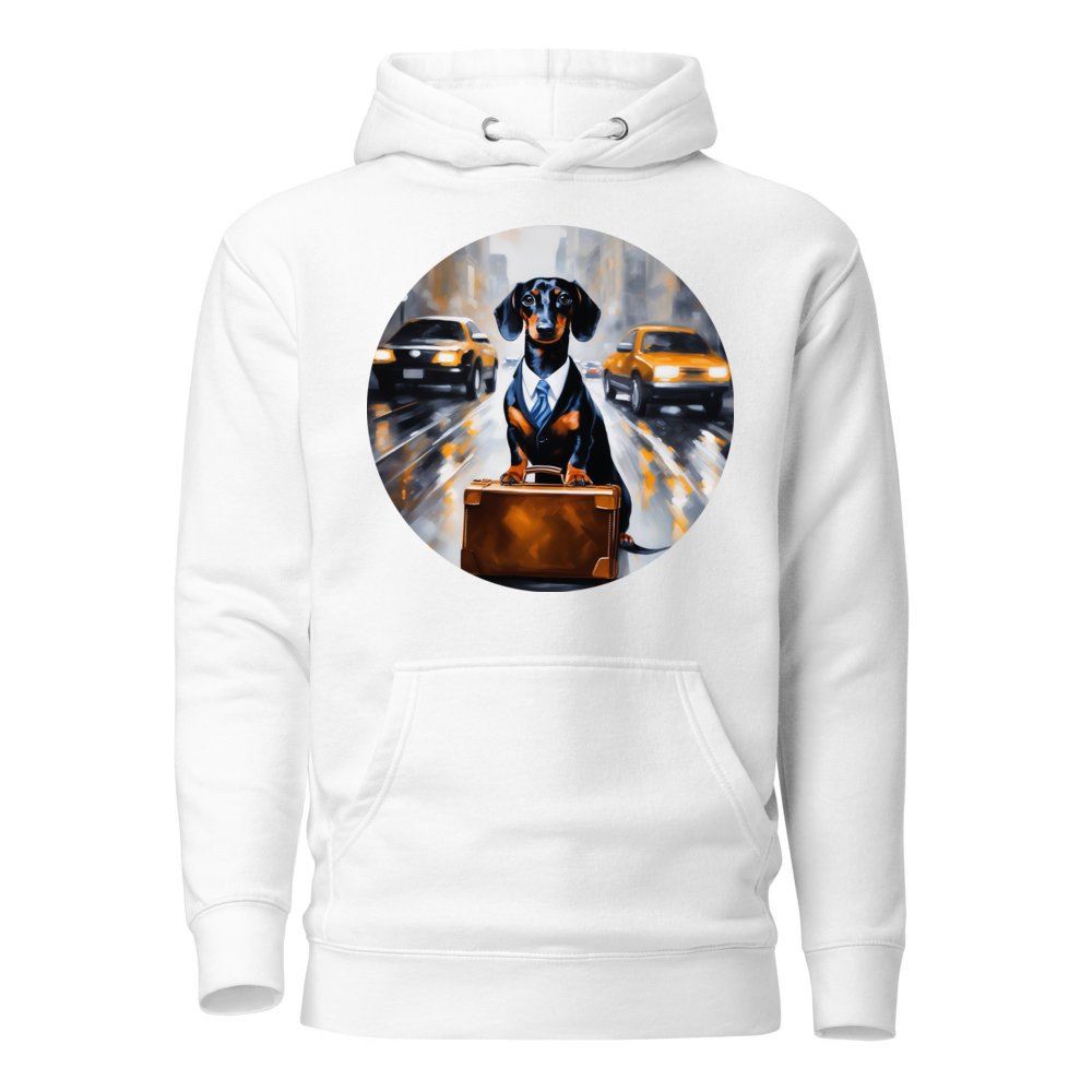 PugMug Custom Black Dachshund Hoodie