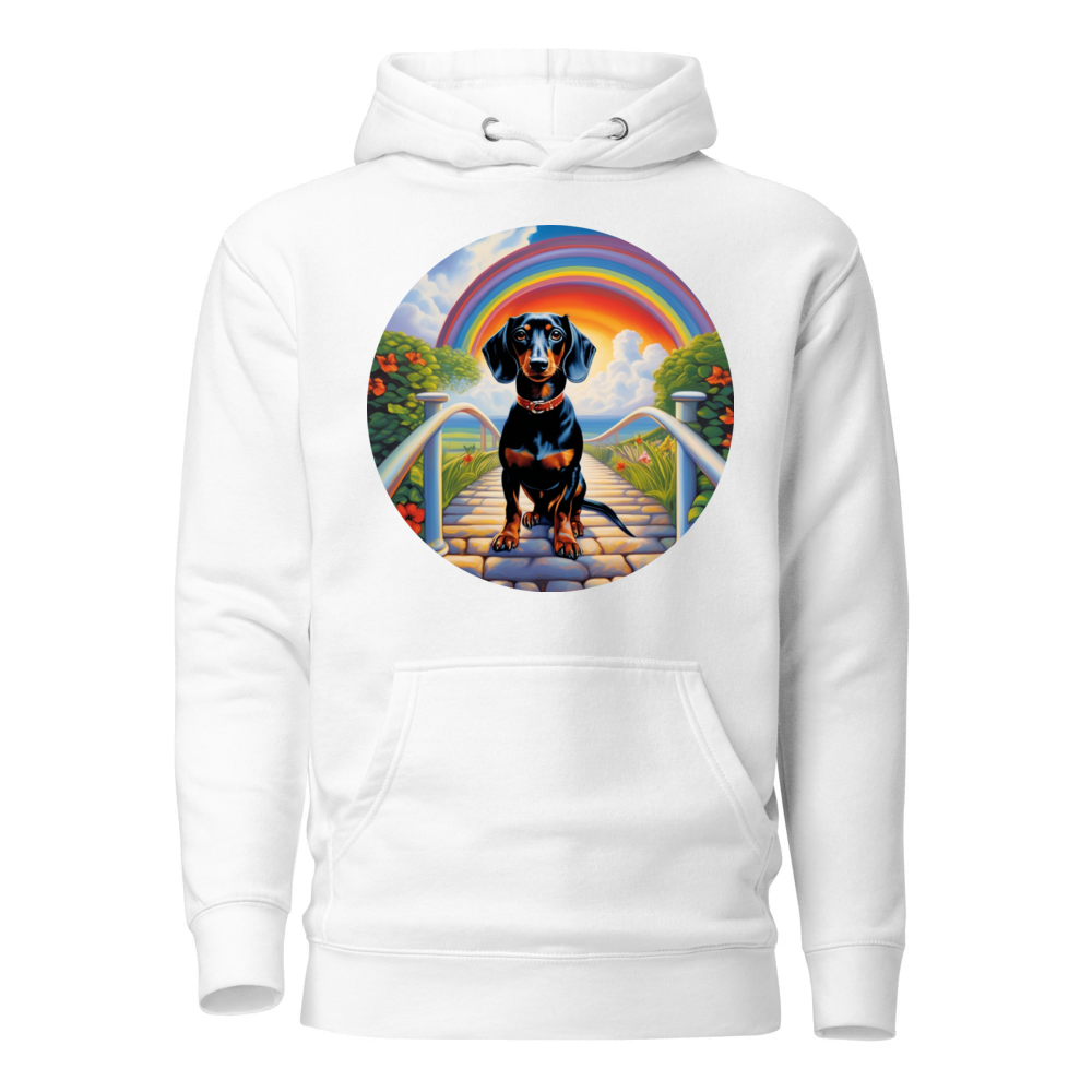 PugMug Custom Black Dachshund Hoodie