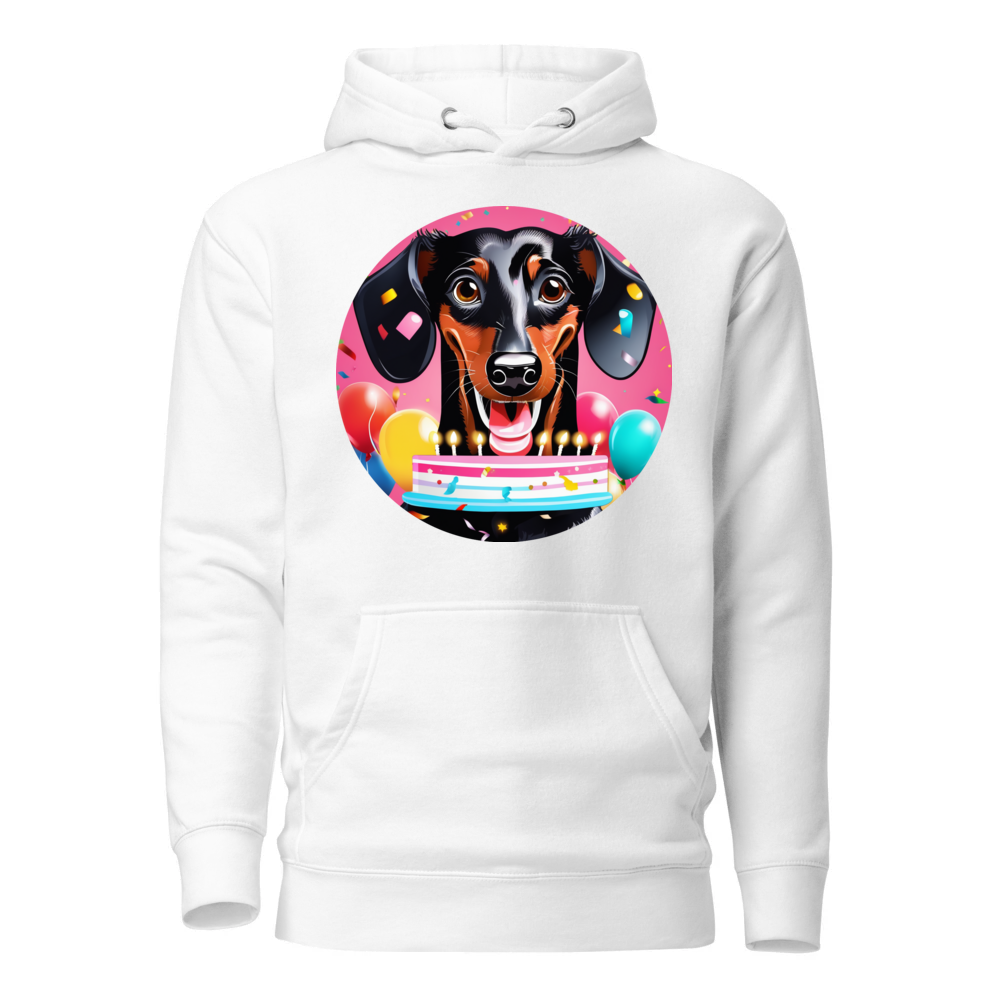 PugMug Custom Black Dachshund Hoodie