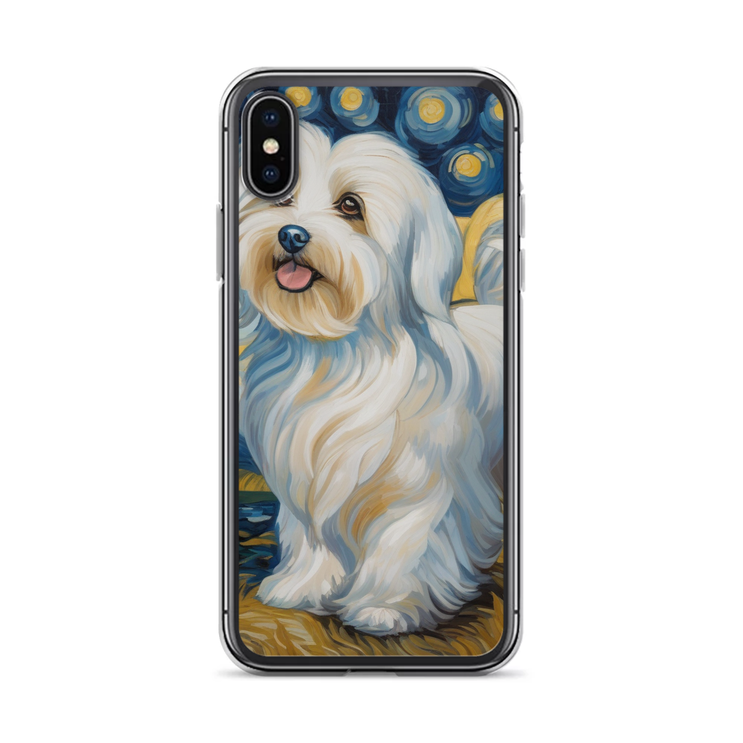 PugMug Custom White Havanese Dog iPhone Case