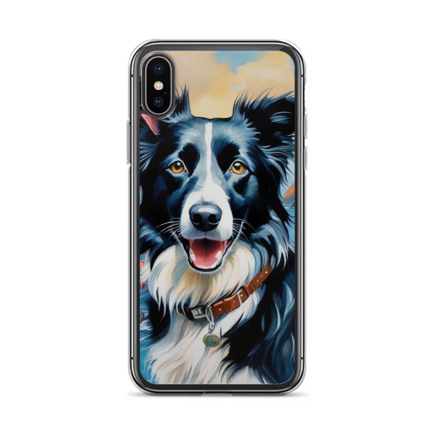 PugMug Custom Border Collie iPhone Case