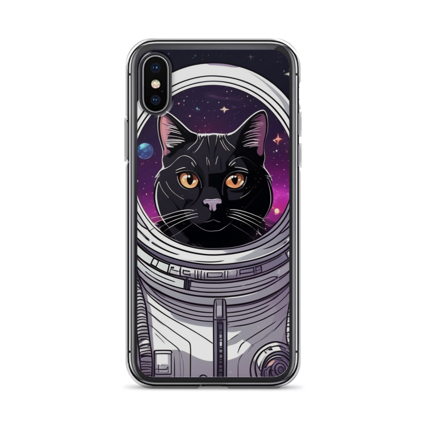 PugMug Custom Black Exotic Cat iPhone Case
