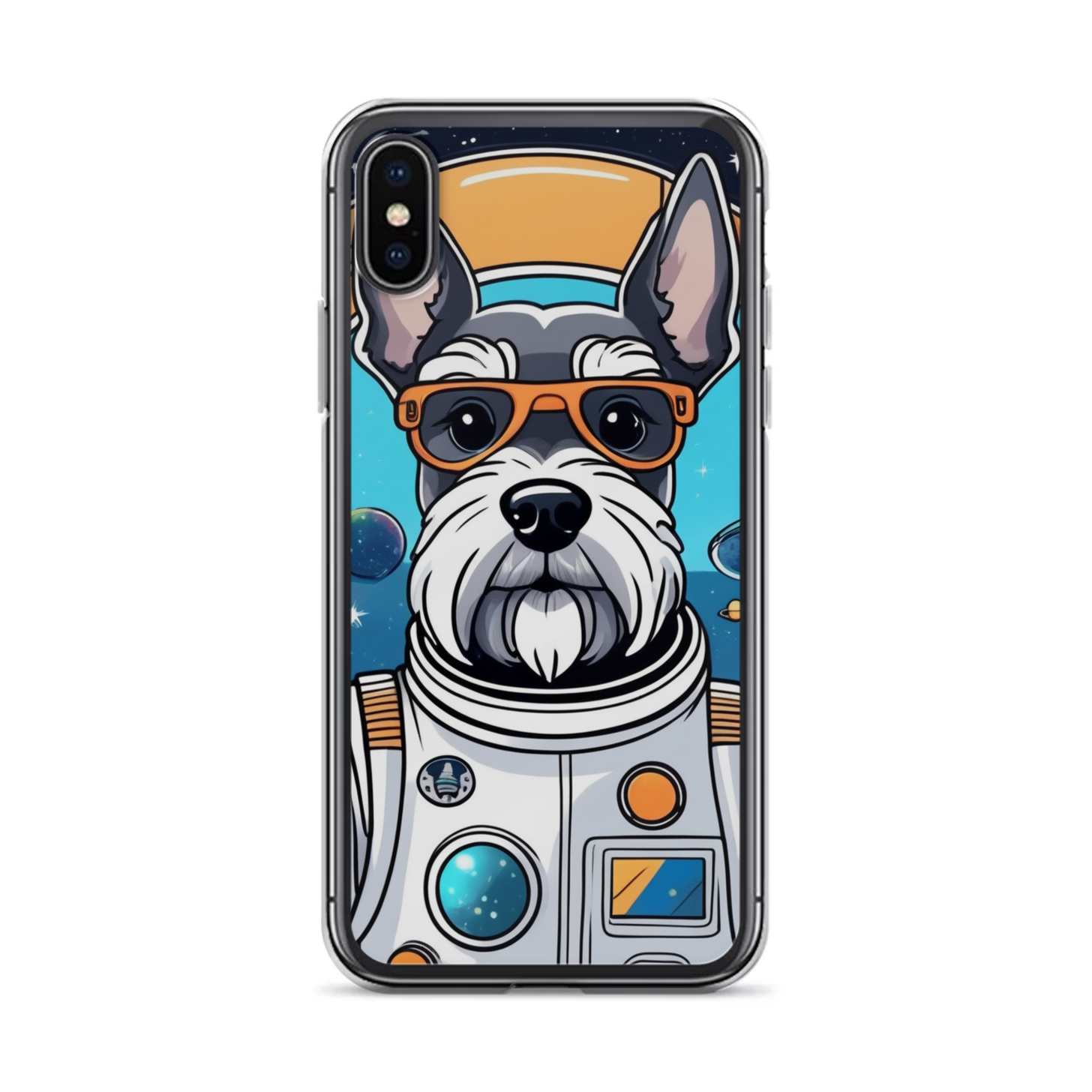 PugMug Custom Miniature Schnauzer iPhone Case