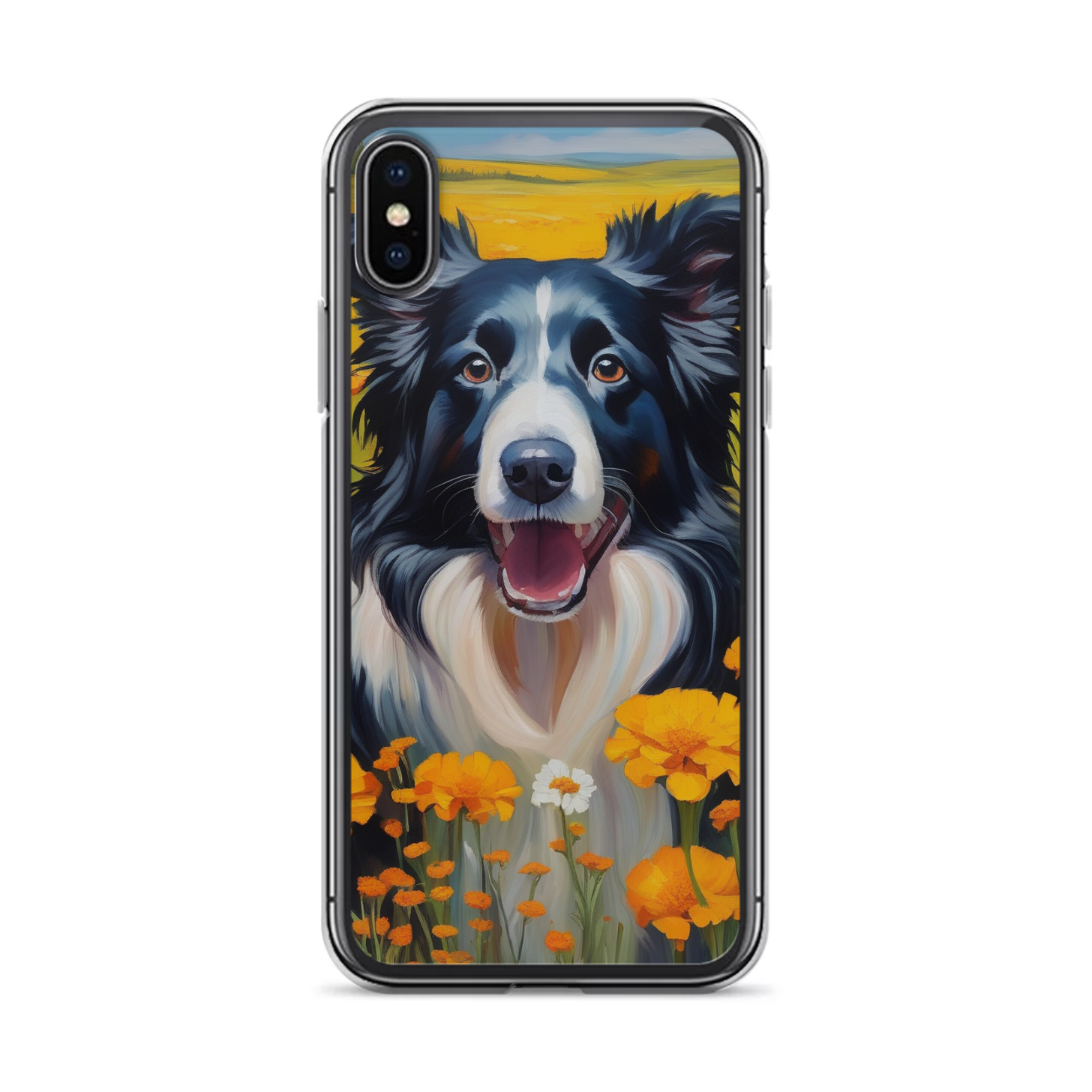 PugMug Custom Border Collie iPhone Case