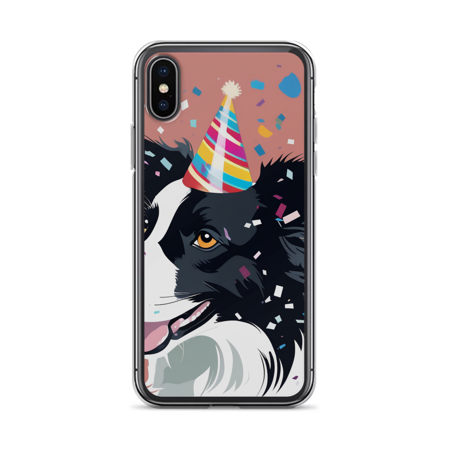 PugMug Custom Border Collie iPhone Case