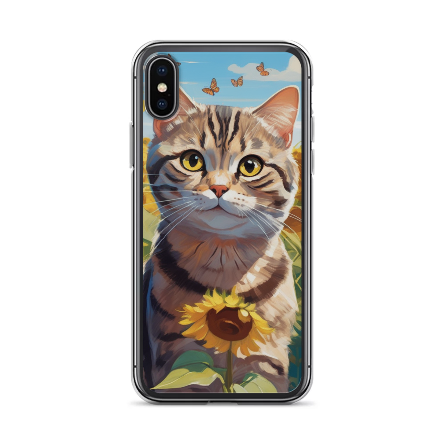 PugMug Custom Tabby Scottish Fold Cat iPhone Case